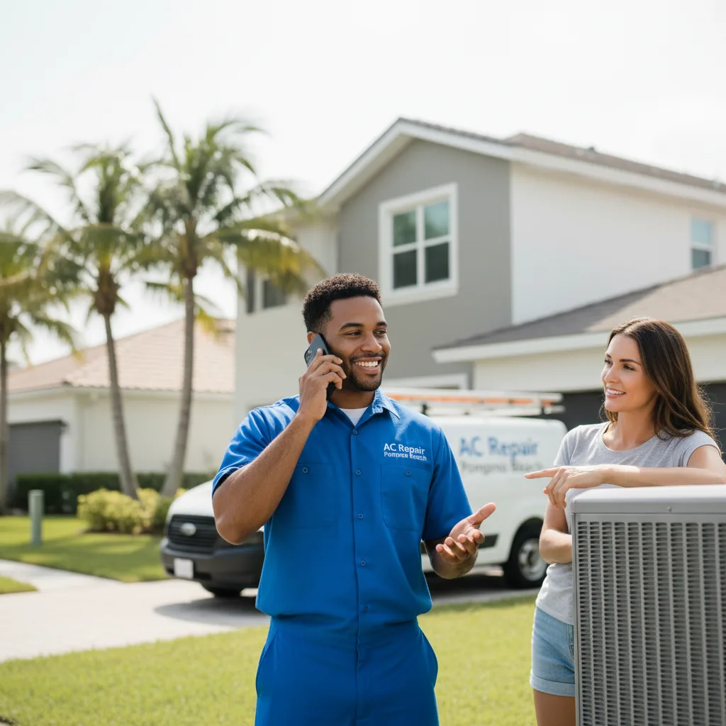 AC Repair Pompano Beach customer support in Thermal